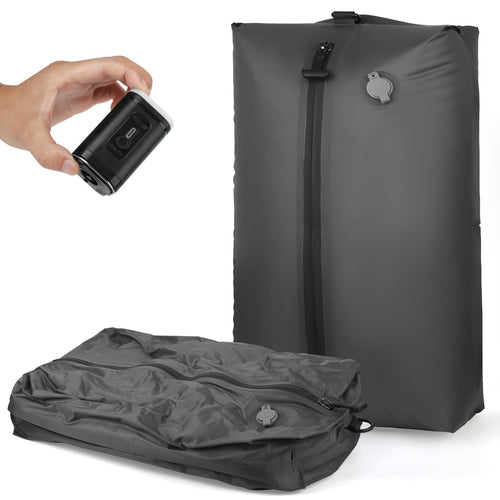 Sac aspiration sous vide vêtement VOREN avec mini pompe USB-C